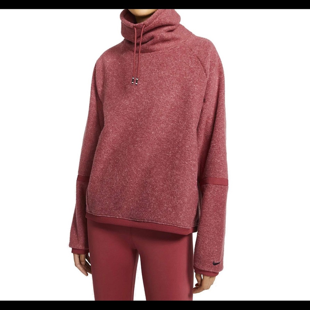 Nike Women's Thermal Fleece Cowl Neck Pullover